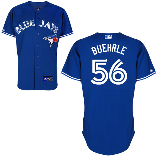 Mark Buehrle #56 mlb Jersey-Toronto Blue Jays Women's Authentic Alternate Blue Baseball Jersey